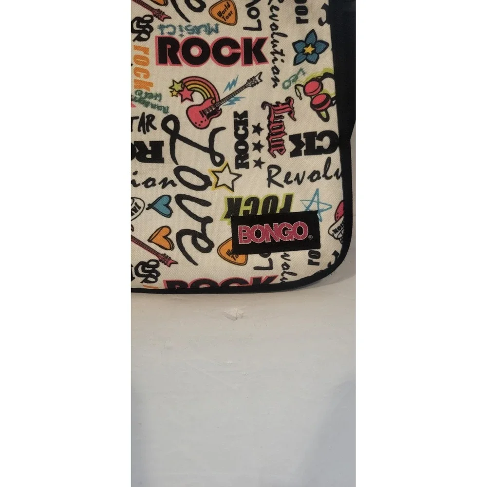 BONGO Y2K‎ MESSENGER BAG JAM SESSION ROCK & ROLL REVOLUTION LOVE 13